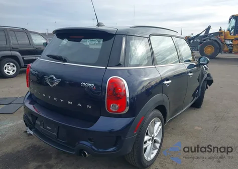 2014 Mini Countryman Cooper S z USA, uszkodzony, nr VIN WMWZC5C55EWP36355